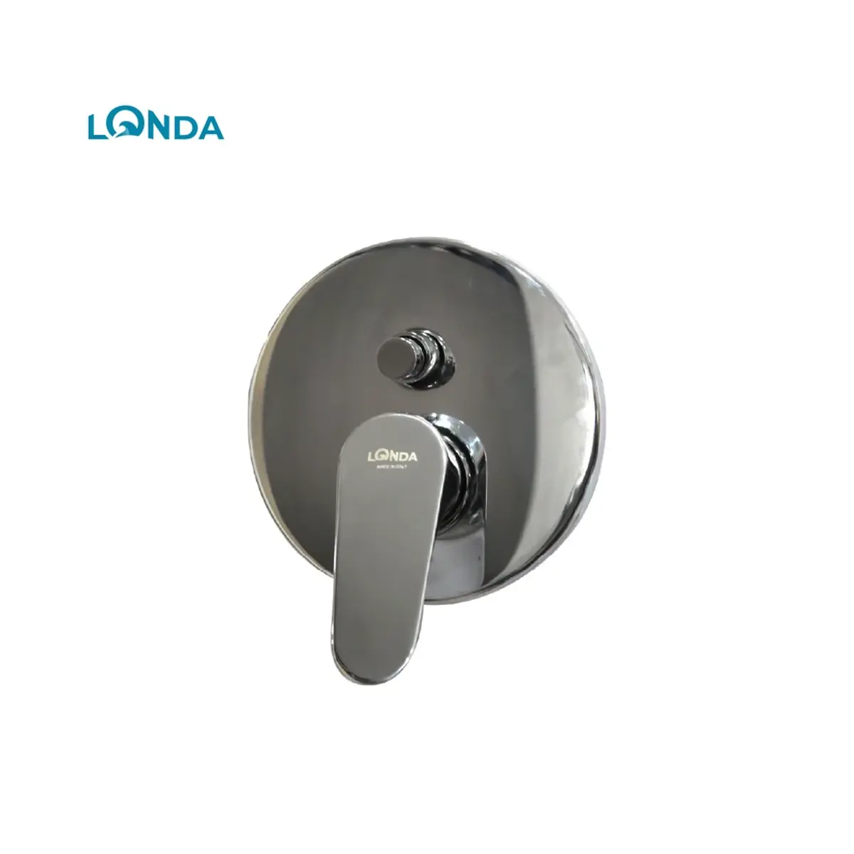 خلاط مغسلة دفن (انكستريه) خطين كروم مدور (إيطالي) KONDA