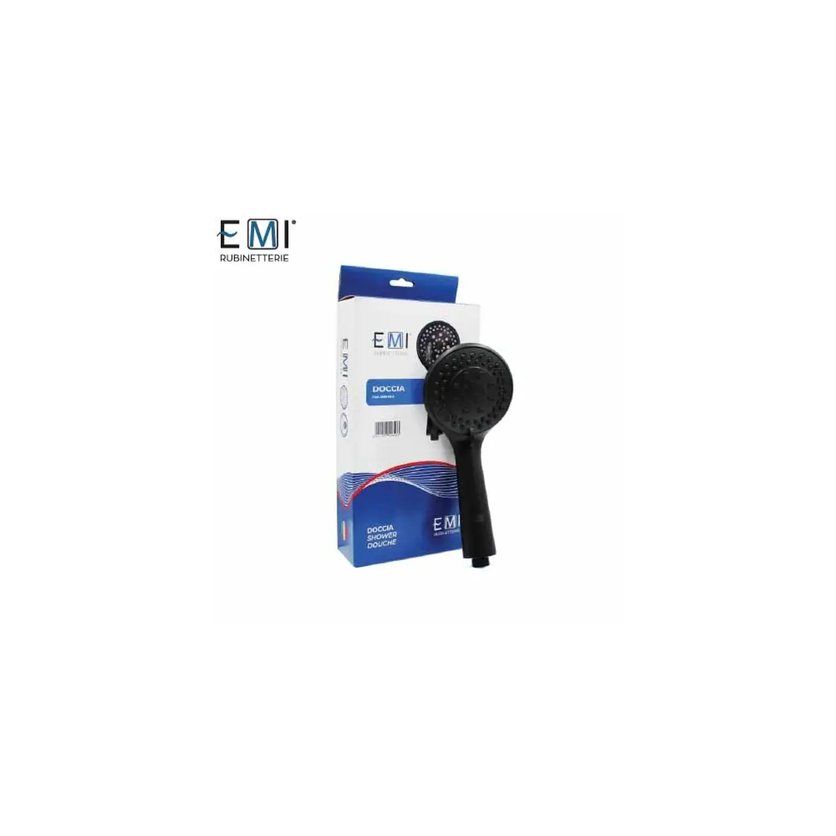 كف دش لوحده مدور اسود B-450