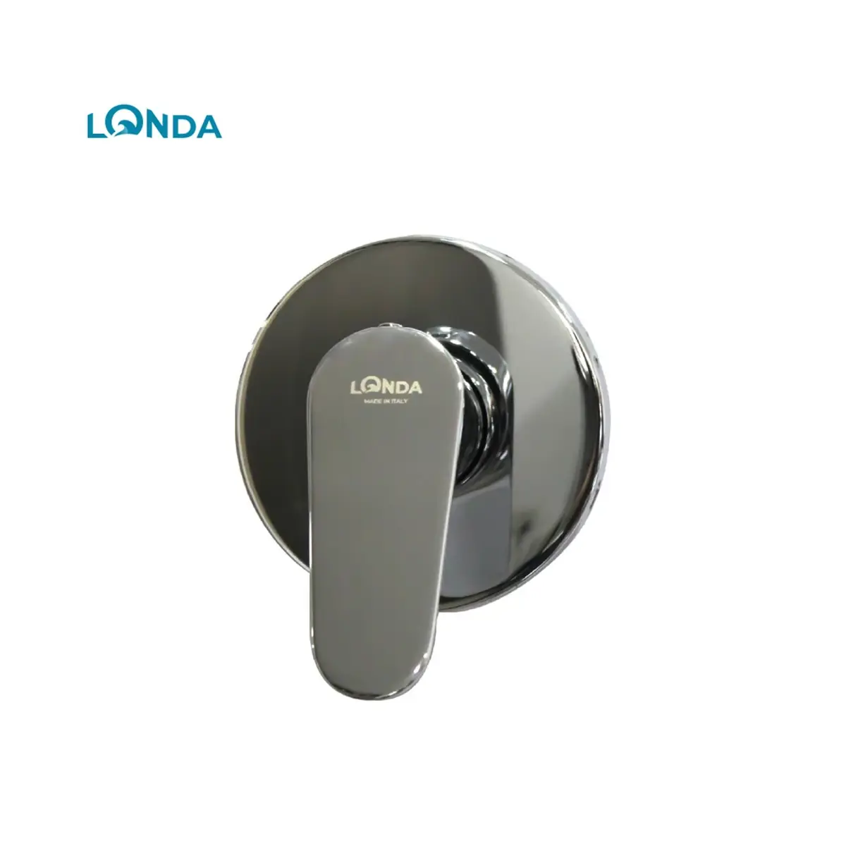 خلاط مغسلة دفن (انكستريه) خط واحد كروم مدور (إيطالي) KONDA