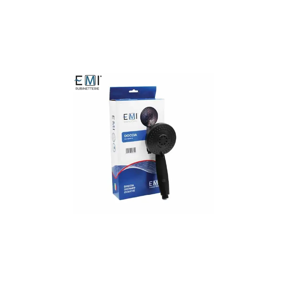 كف دش لوحده مدور اسود B-452