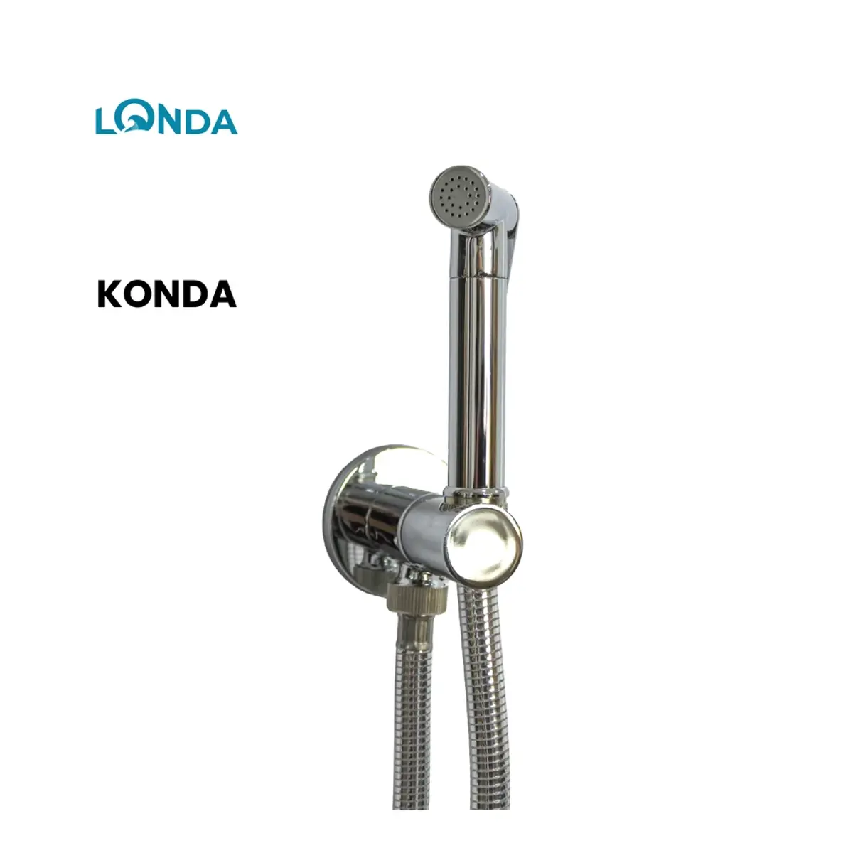 شطاف كروم مدور مع محبس (إيطالي) KONDA